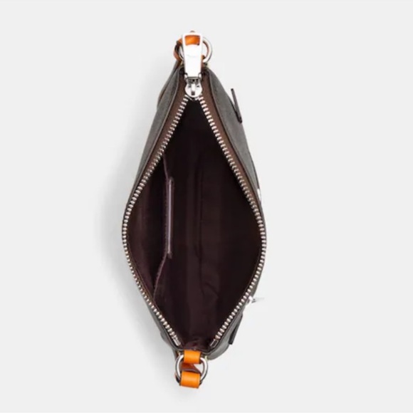 Coach Mini Rowan File Bag in Colorblock Signature Canvas NWT $250 - Picture 3 of 8